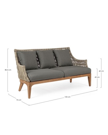 Outdoor-Sofa KEILANI BIZZOTTO | BHOME