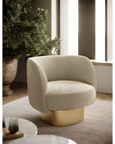 Poltrona Doris BONTEMPI girevole design | BHOME