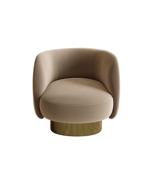 Sillón Doris BONTEMPI giratorio diseño | BHOME