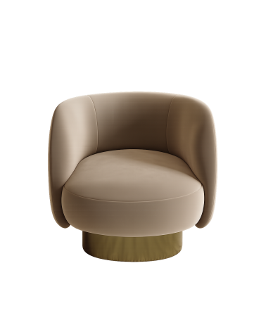 Poltrona Doris BONTEMPI girevole design | BHOME