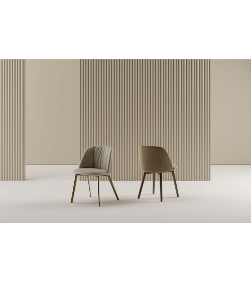 Chaise Agatha BONTEMPI design rembourrée | BHOME