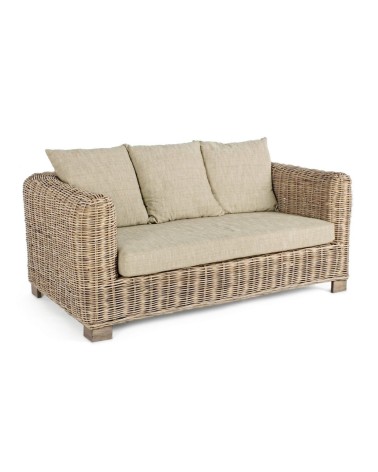 FORTALEZA Outdoor Sofa BIZZOTTO in Mango & Rattan | BHOME