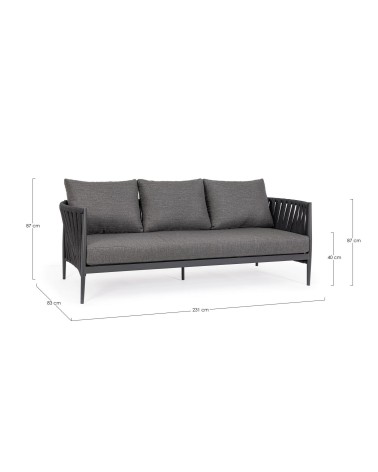 Outdoor-Sofa JACINTA BIZZOTTO | BHOME by Arredi Barbàra