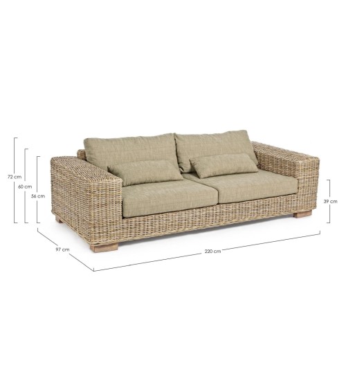 Divano LEANDRO outdoor BIZZOTTO | BHOME by Arredi Barbàra