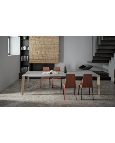 Chaise Alice BONTEMPI en Cuoio | BHOME