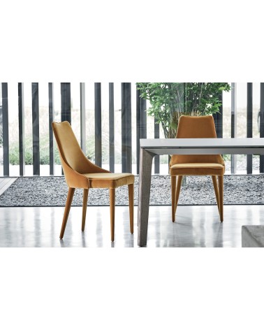 Clara Chair BONTEMPI | Upholstered Designer Chair BHOME