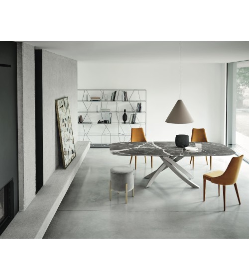 Stuhl Clara BONTEMPI | Gepolsterter Designstuhl BHOME