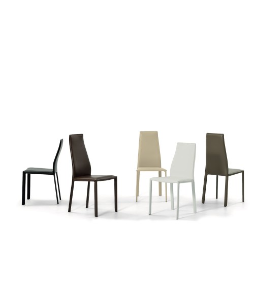 Dalila Chair BONTEMPI | Leather Designer Chair BHOME