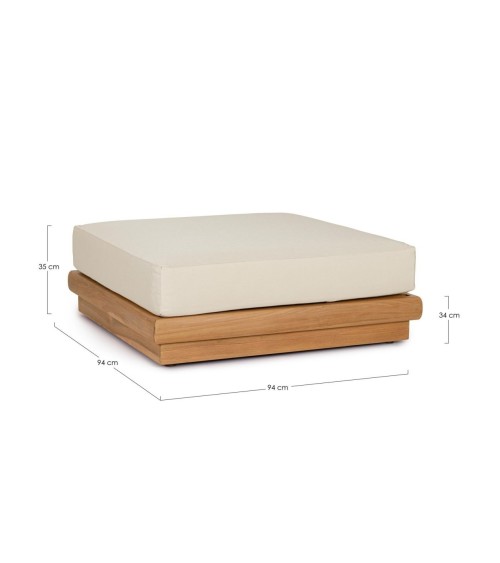 Ottoman DELGADA outdoor BIZZOTTO | BHOME by Arredi Barbàra