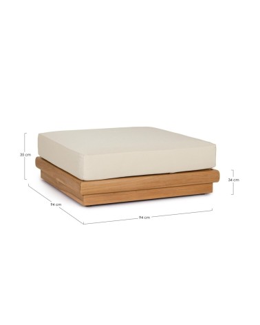Ottoman DELGADA outdoor BIZZOTTO | BHOME by Arredi Barbàra