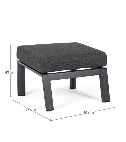 Ottoman KLEDI outdoor BIZZOTTO | BHOME by Arredi Barbàra