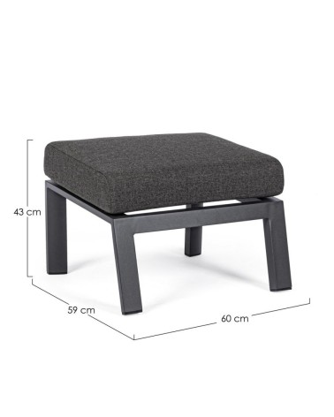 Ottoman KLEDI outdoor BIZZOTTO | BHOME by Arredi Barbàra