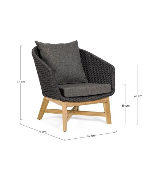 Sillón Outdoor COACHELLA BIZZOTTO | BHOME by Arredi Barbàra
