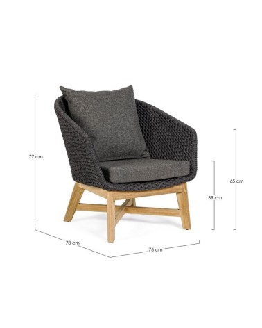 Sillón Outdoor COACHELLA BIZZOTTO | BHOME by Arredi Barbàra