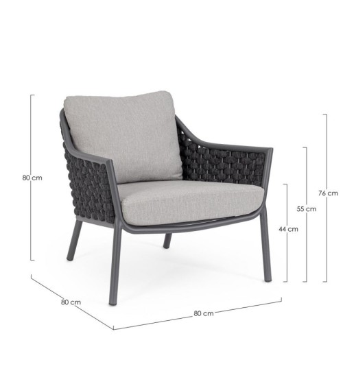 Sessel “EVERLY” outdoor – BIZZOTTO