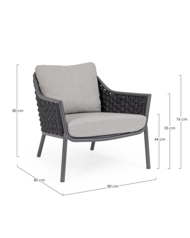 Sessel “EVERLY” outdoor – BIZZOTTO
