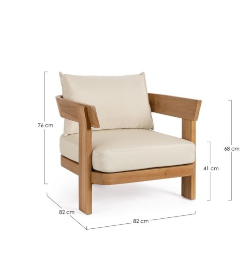 Sillón “EVORA” outdoor – BIZZOTTO