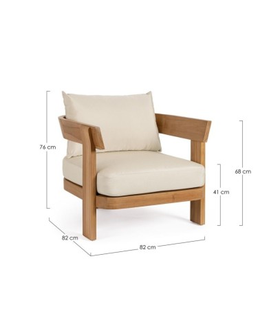 Sillón “EVORA” outdoor – BIZZOTTO