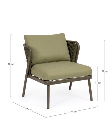 Sillón “HARLOW” outdoor – BIZZOTTO