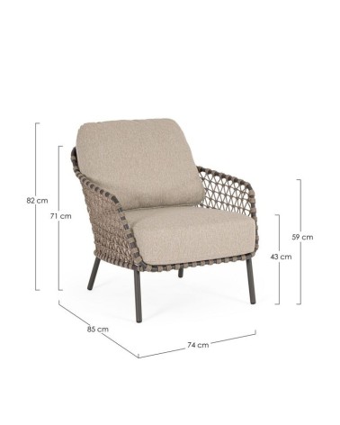 Sillón “IVISSA” outdoor – BIZZOTTO