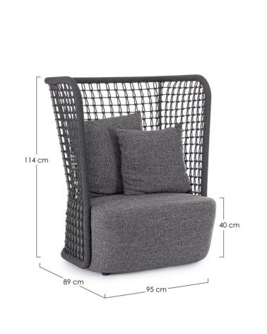 Poltrona KOLLAR outdoor BIZZOTTO | BHOME by Arredi Barbàra