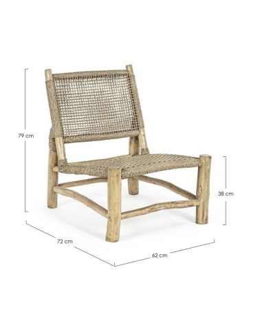 Sessel LAMPOK Outdoor BIZZOTTO | BHOME by Arredi Barbàra