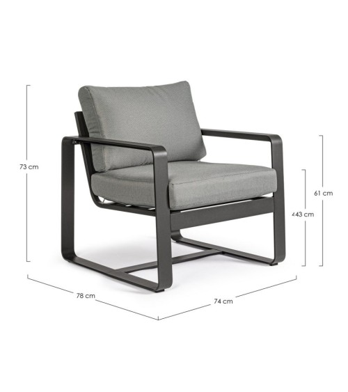 Poltrona MERRIGAN outdoor BIZZOTTO | BHOME by Arredi Barbàra