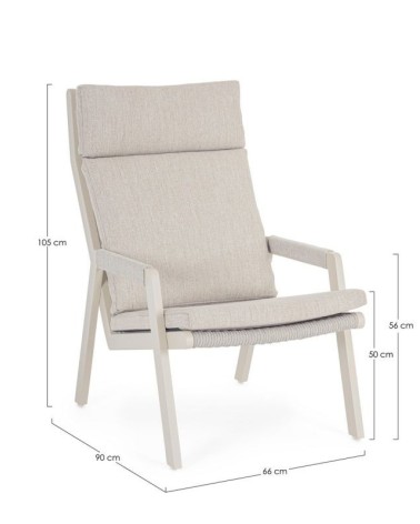 Sessel EMERY outdoor BIZZOTTO | BHOME by Arredi Barbàra