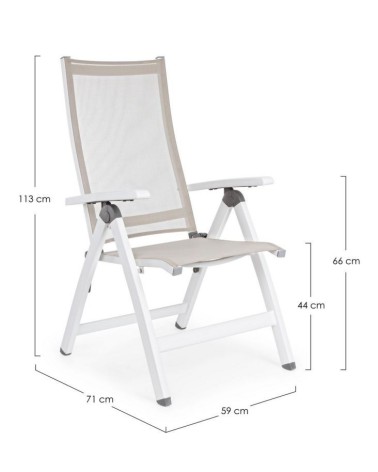 Poltrona reclinabile CRUISE outdoor BIZZOTTO | BHOME by Arredi Barbàra