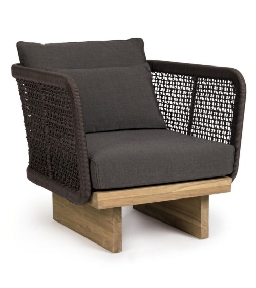 Poltrona XYLIA DARK outdoor BIZZOTTO | BHOME by Arredi Barbàra