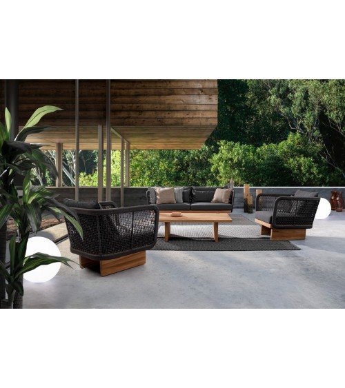 Poltrona XYLIA DARK outdoor BIZZOTTO | BHOME by Arredi Barbàra