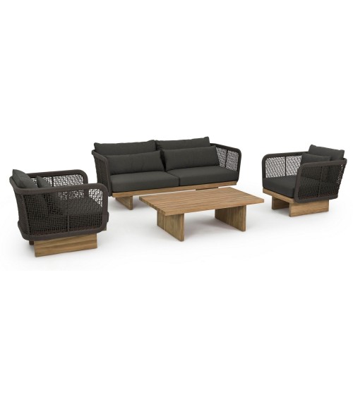 Poltrona XYLIA DARK outdoor BIZZOTTO | BHOME by Arredi Barbàra