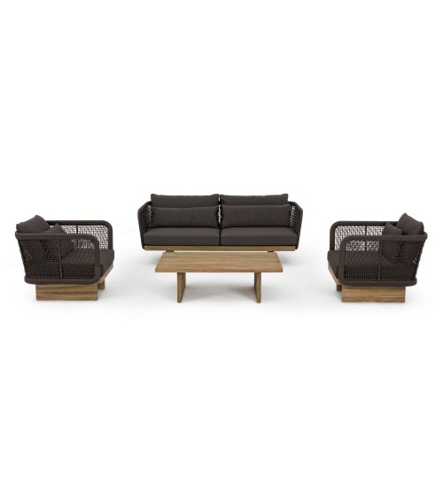 Poltrona XYLIA DARK outdoor BIZZOTTO | BHOME by Arredi Barbàra