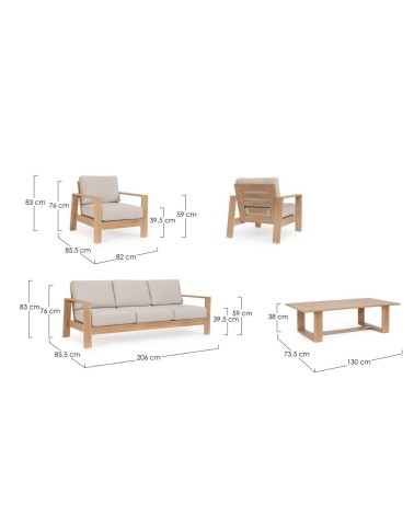 Salotto “BALTIC” outdoor – BIZZOTTO