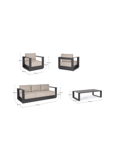 Salotto MOSES outdoor BIZZOTTO | BHOME by Arredi Barbàra