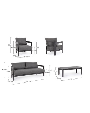 Sitzgruppe “PRESLEY” outdoor – BIZZOTTO