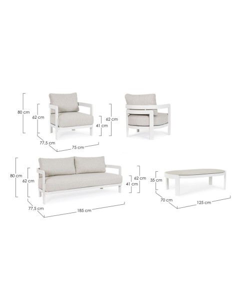 Sitzgruppe “PRESLEY” outdoor – BIZZOTTO