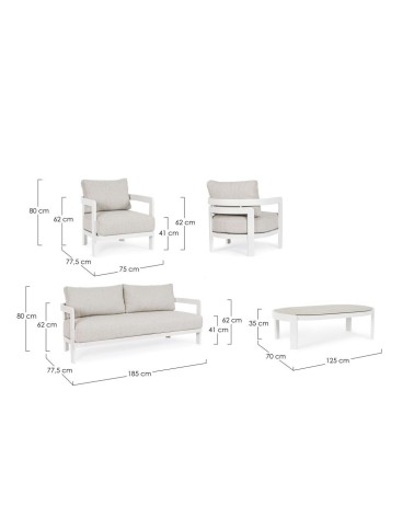 Sitzgruppe “PRESLEY” outdoor – BIZZOTTO