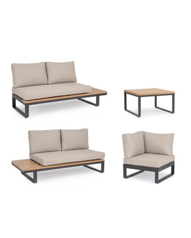 Salotto angolare ZELMAR outdoor BIZZOTTO | BHOME by Arredi Barbàra
