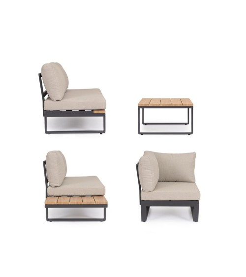 Salotto angolare ZELMAR outdoor BIZZOTTO | BHOME by Arredi Barbàra