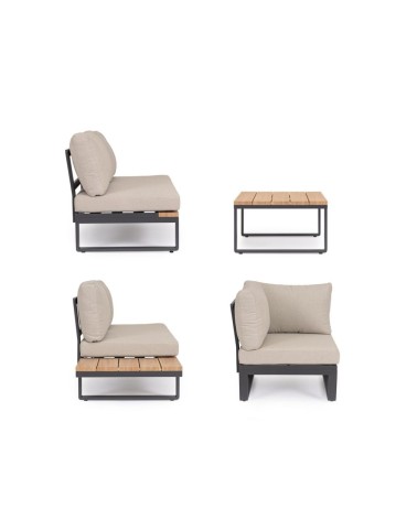 Salotto angolare ZELMAR outdoor BIZZOTTO | BHOME by Arredi Barbàra