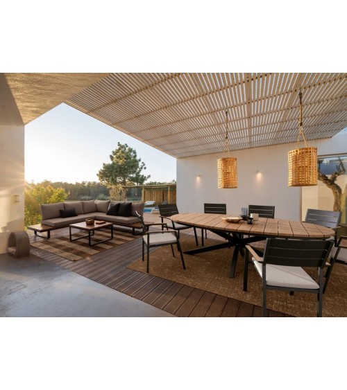 Salotto angolare ZELMAR outdoor BIZZOTTO | BHOME by Arredi Barbàra