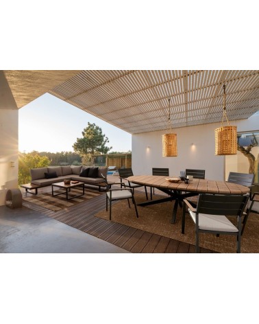 Salotto angolare ZELMAR outdoor BIZZOTTO | BHOME by Arredi Barbàra