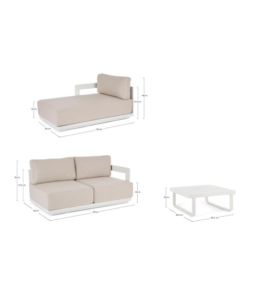 Salotto lounge MARIEL outdoor BIZZOTTO | BHOME by Arredi Barbàra