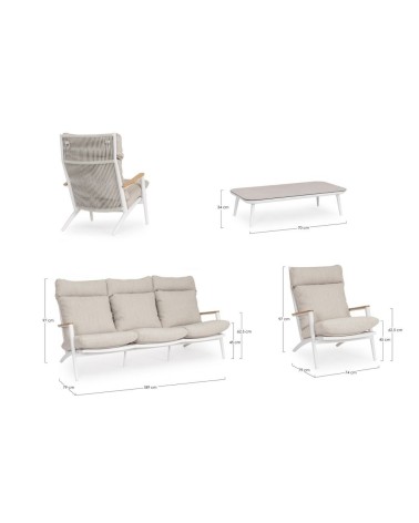Sitzgruppe “IBISCO” outdoor – BIZZOTTO