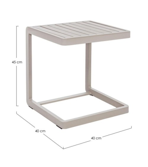 Tavolino KONNOR 40×40 outdoor BIZZOTTO | BHOME by Arredi Barbàra