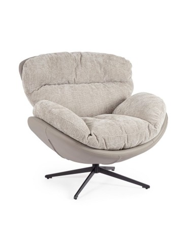 Sillón giratorio ADINDA BIZZOTTO en polipiel