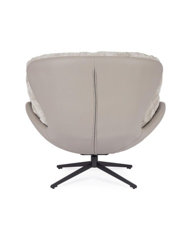 Sillón giratorio ADINDA BIZZOTTO en polipiel