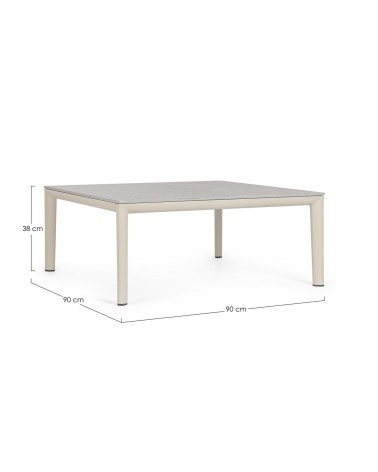 Mesa de centro “GERALD” 90×90 – BIZZOTTO