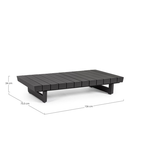 Mesa de centro “INFINITY” 126×73,5 – BIZZOTTO